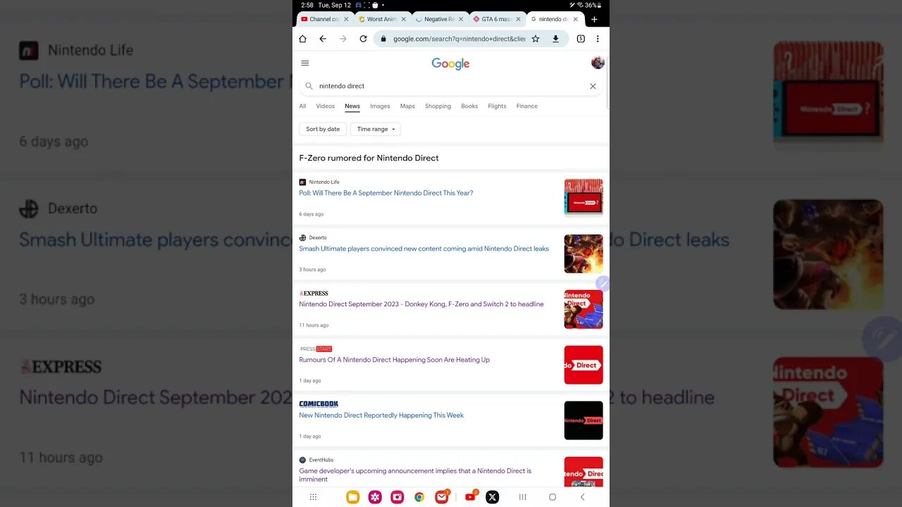 there's a possibility of no September nintendo direct