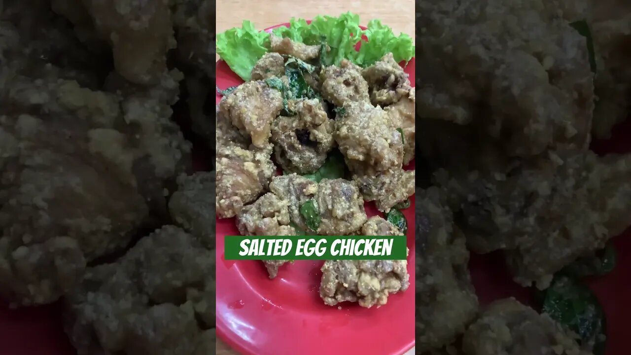 Fusion Chinese Salted Egg Chicken