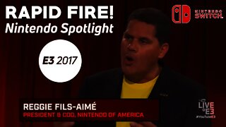 Reggie Teases Nintendo E3 2017 Spotlight! - Number of Reveals, First Looks, Lots of News, & More!