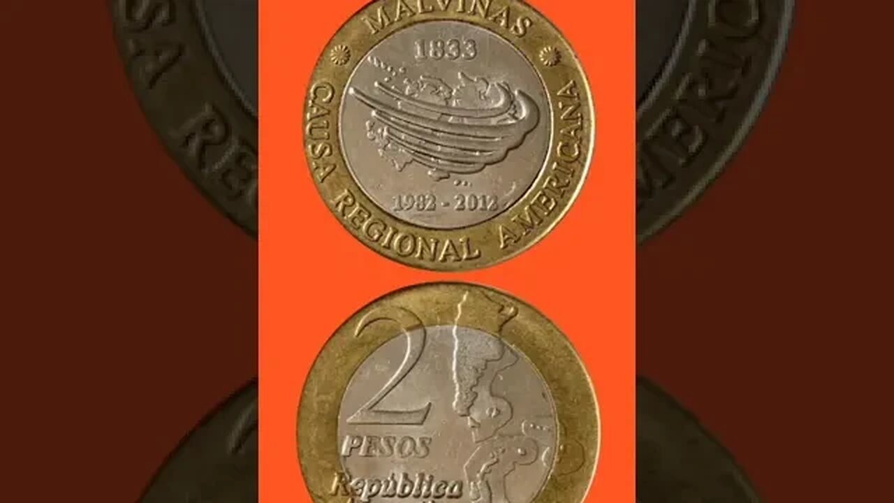 ARGENTINA 2 PESOS 2012.#shorts @COINNOTESZ #argentina