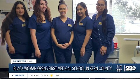 Black woman opens first medical school in Kern County