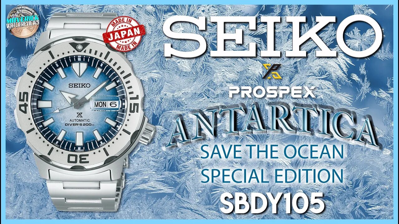 Stunner! | Seiko Prospex Save The Ocean Antarctica 200m Monster SBDY105 | SRPG57K1 Unbox & Review