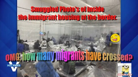 Smuggled living conditions photos of inside a u.s. customs and border protection facility.