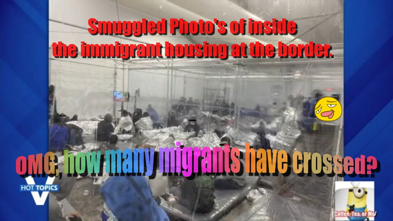 Smuggled living conditions photos of inside a u.s. customs and border protection facility.