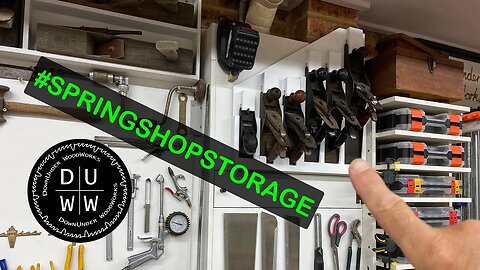 Make a hand plane till | My entry in the #springshopstorage challenge