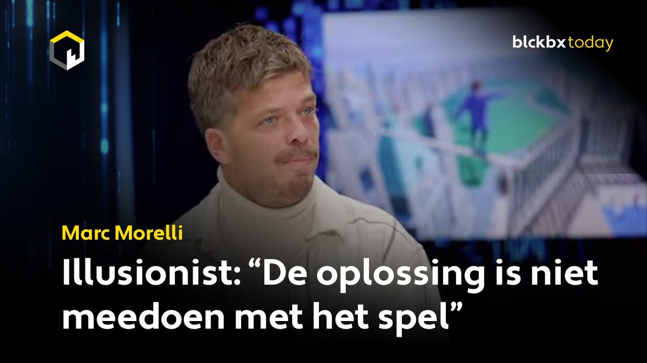 Marc Morelli (illusionist): "De oplossing is niet meedoen met het spel"