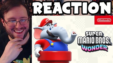 Gor's "Super Mario Bros. Wonder" Overview Trailer REACTION