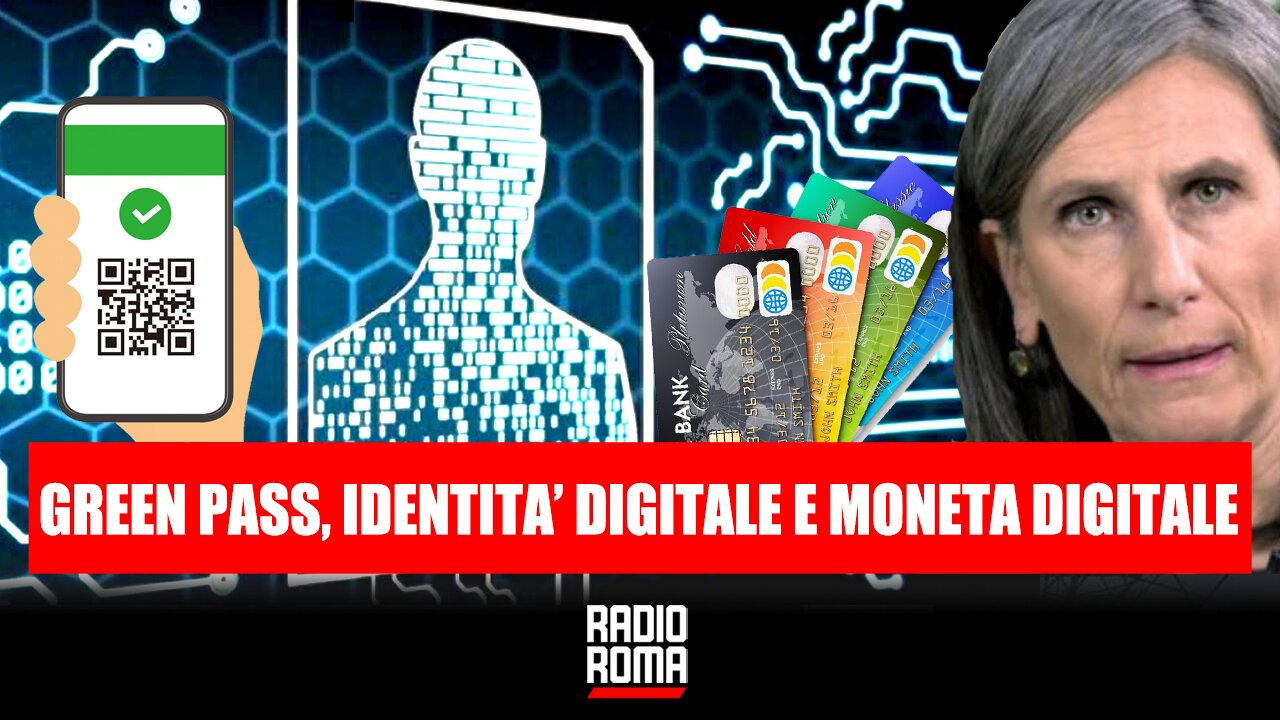 GREEN PASS, IDENTITA' DIGITALE E MONETA DIGITALE - A VISO SCOPERTO