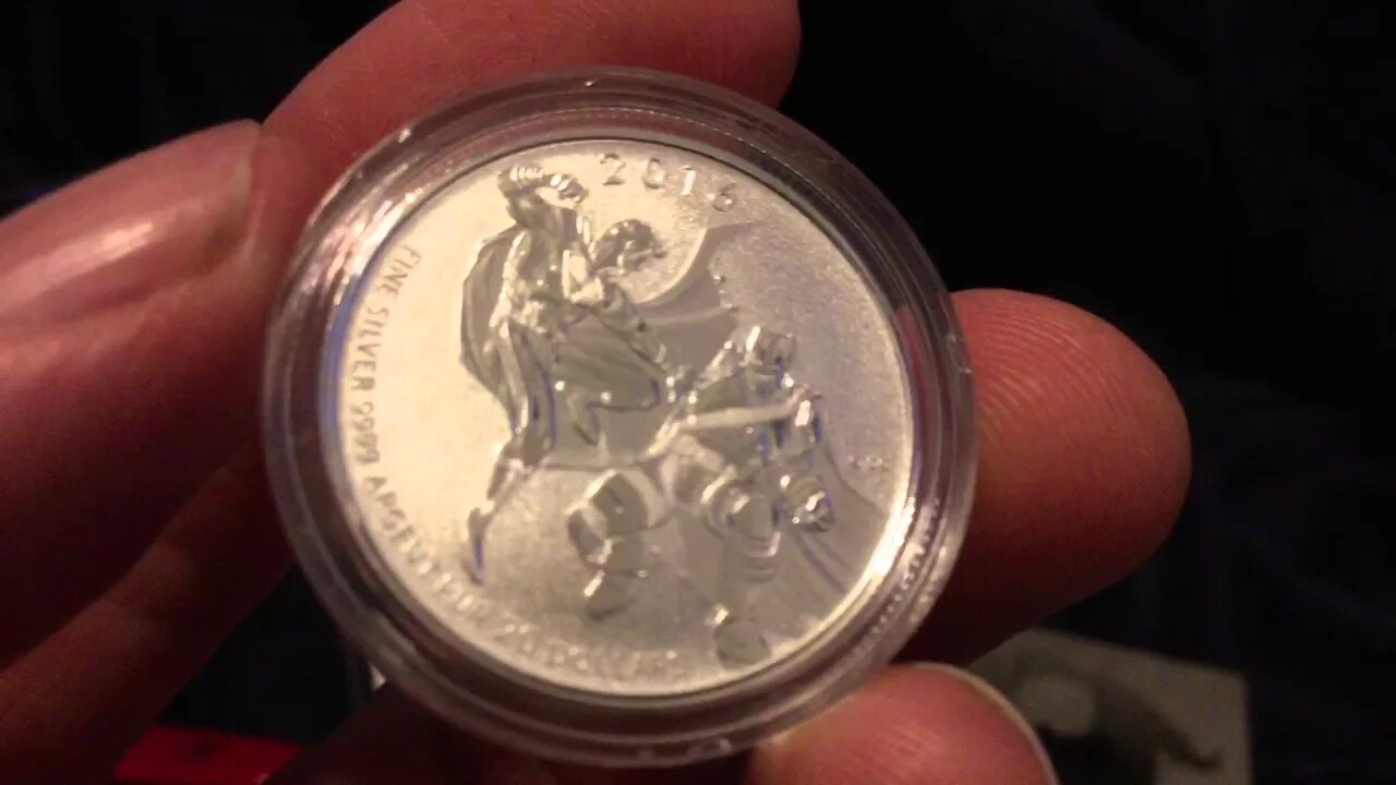 20 for 20 Batman Vs Superman Silver Coin Unboxing