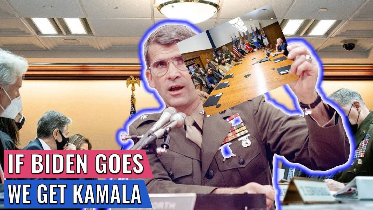 Lt. Col. Oliver DEMANDS BIDEN RESIGN IN DISGRACE - BUT FEARS WHAT KAMALA WILL BRING