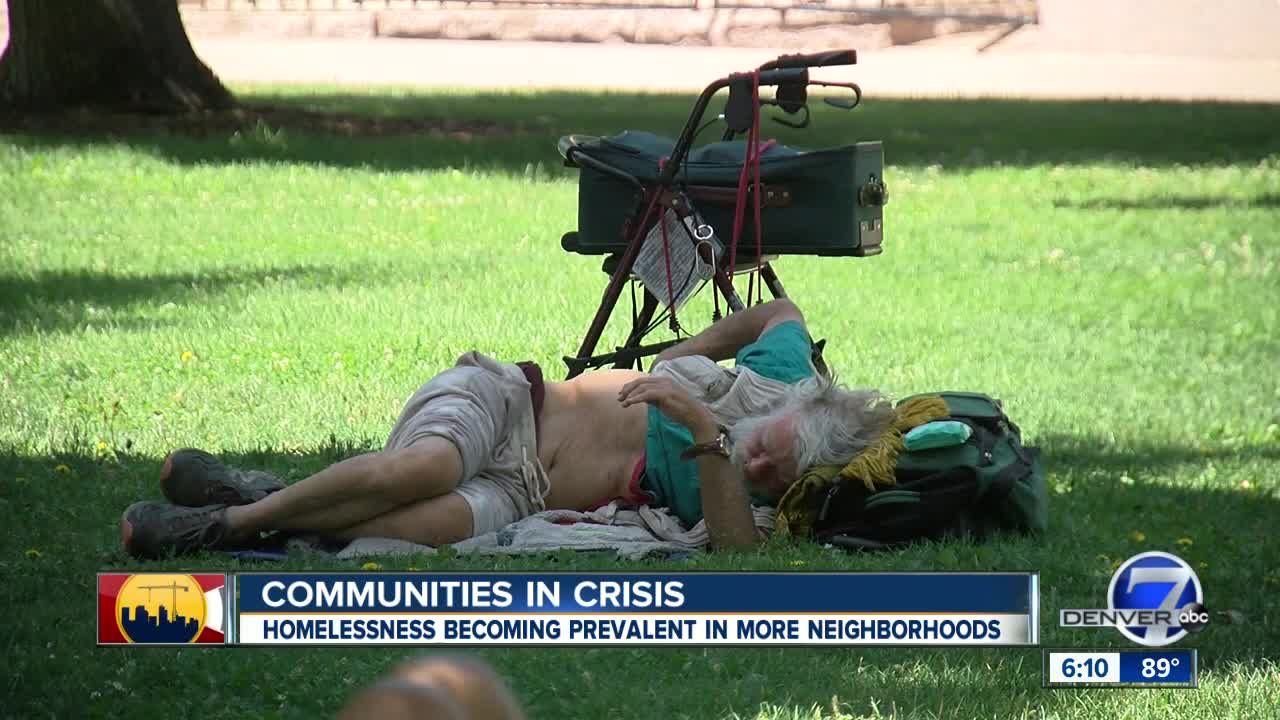 Residents of Denver's Civic Center neighborhood concerned with spike in transient population