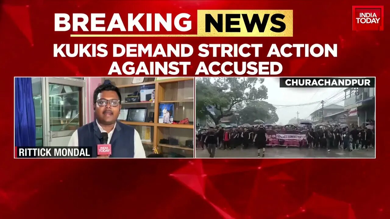 Manipur Horror: Kuki Community Hits The Streets In Protest Demands Strict Action Against