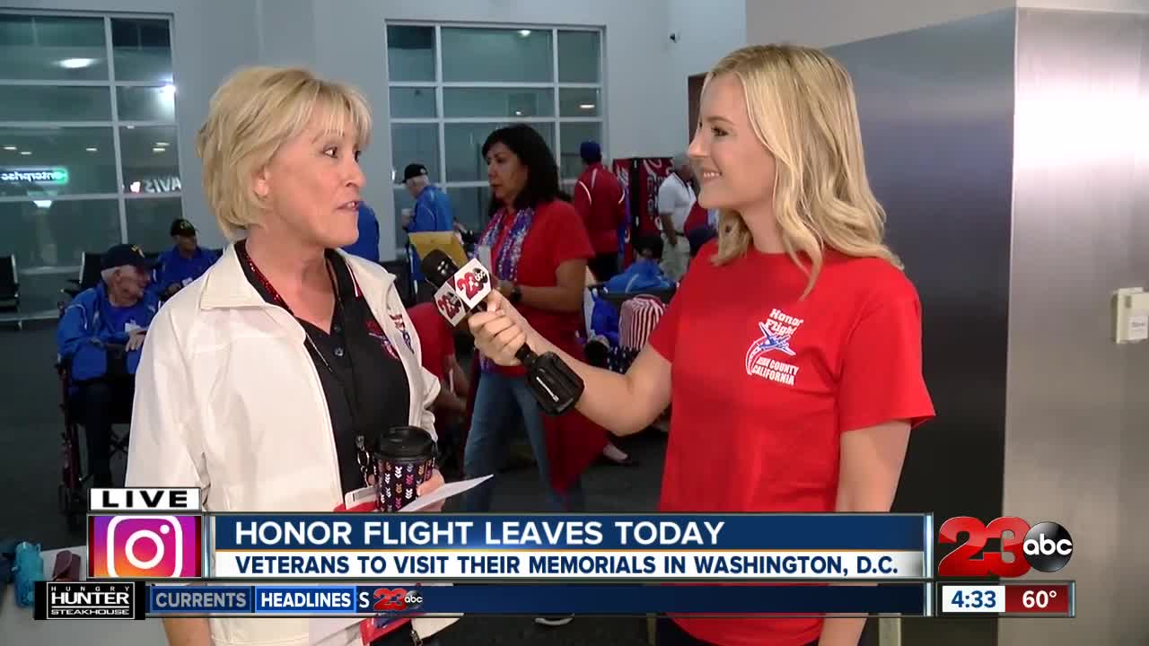 Honor Flight #38 taking off