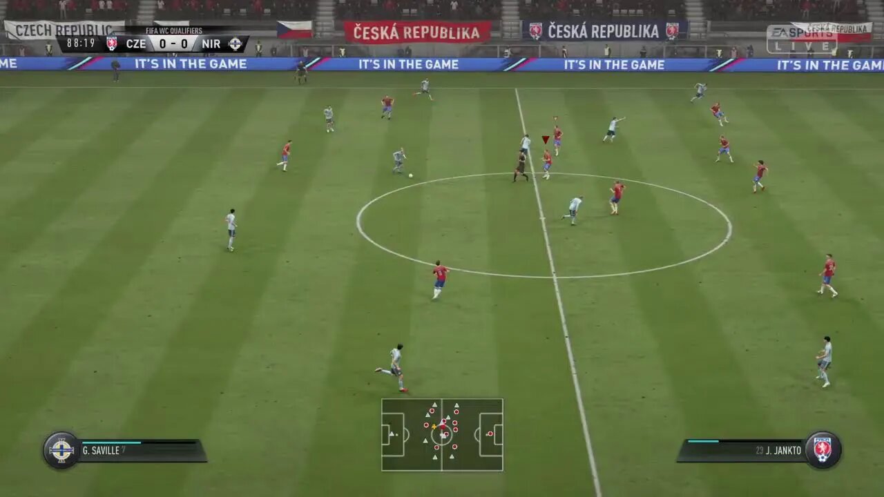 Czech Republic 2023-2024 FIFA World Cup Qualifiers Match 6 VS Northern Ireland (3-2-0)