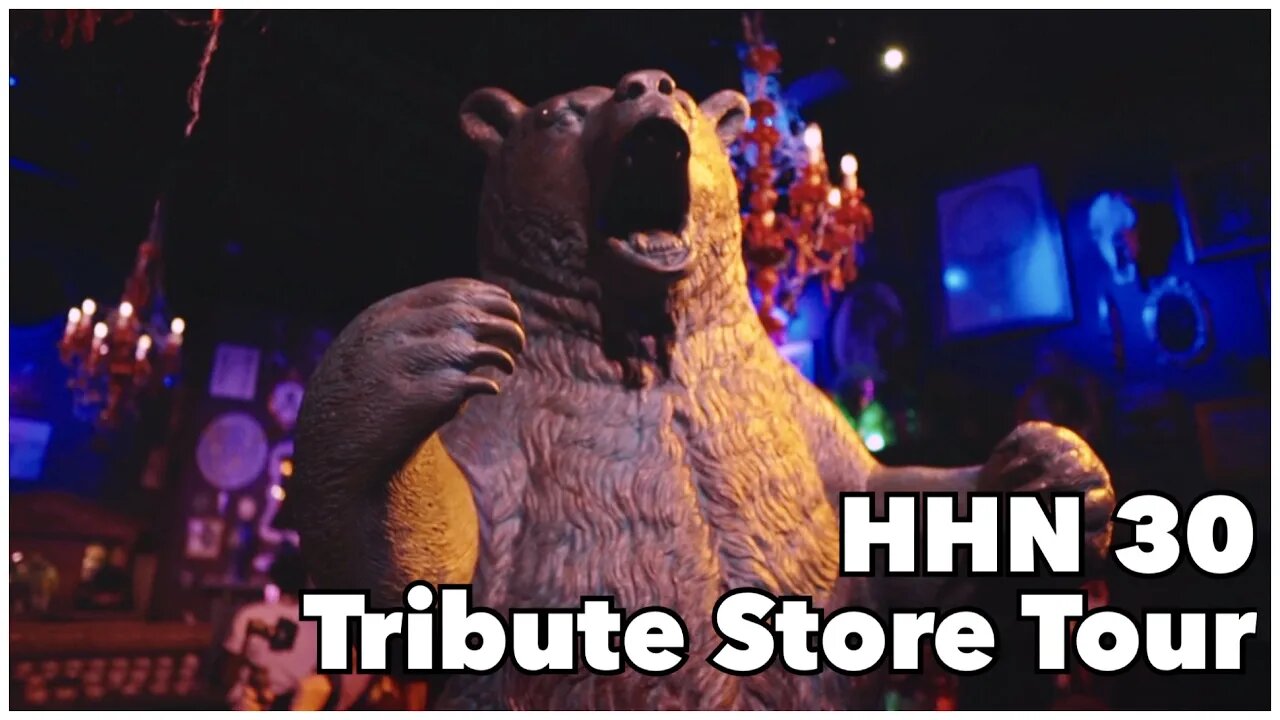 HHN Tribute Store, Scarezones, and Food Tour