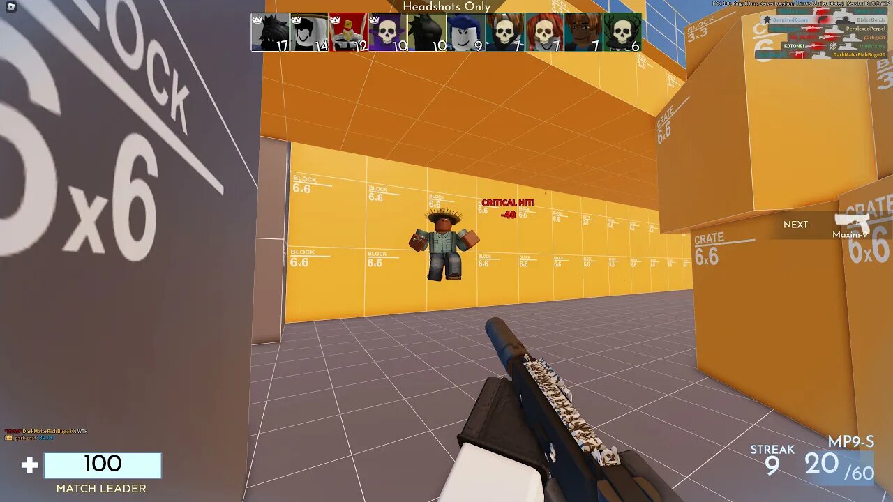 That windicator shot tho... (Roblox Arsenal)