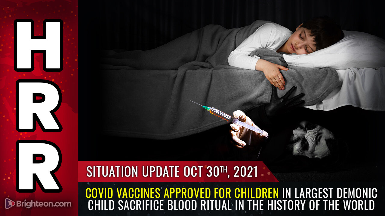 Situation Update, 10/30/21 - COVID vaccines approved for CHILDREN...