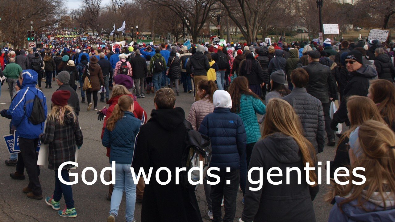 God words: gentile