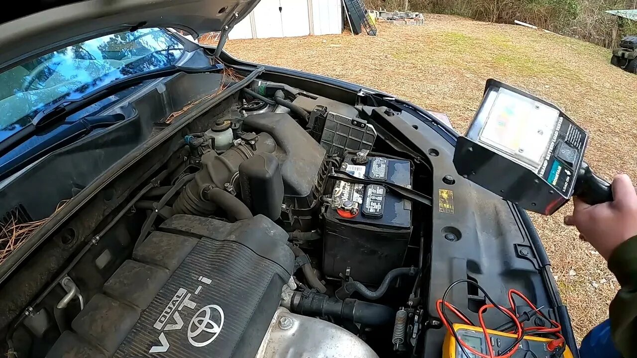 2011 Toyota RAV4 Battery Test and Replace