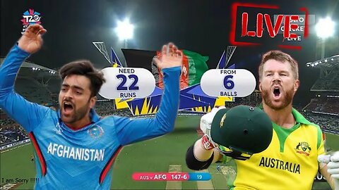 Australia Vs Afghanistan T20 Last Two Overs _ Australia Vs Afghanistan Thrilling Match Highlights