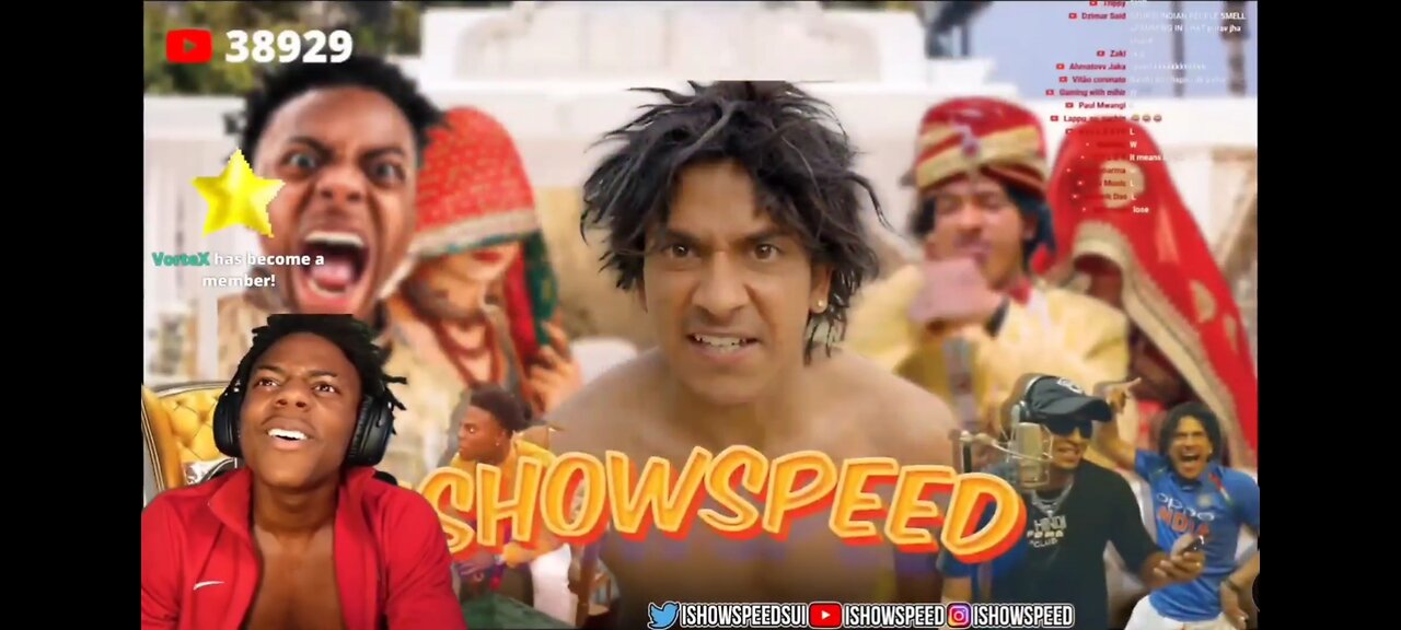 iShowSpeed Reacts To Indian YouTuber Purav Jha IShowSpeed INDIA TOUR Video