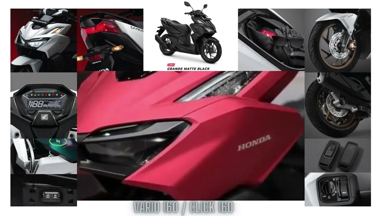 Look at the All-New Honda VARIO 160 ‘All-New CLICK 160’ For 2022!