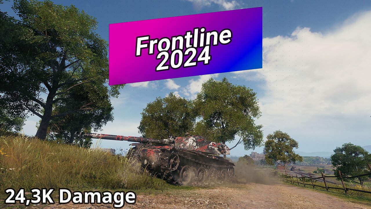 Frontline 2024 (24,3K Damage) | World of Tanks