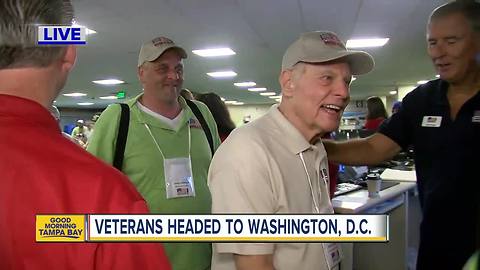 Honor Flight West Central Florida sends veterans to Washington D.C.