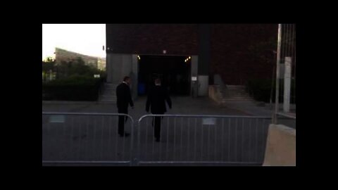 Escorted off Premises by Bilderberg Security