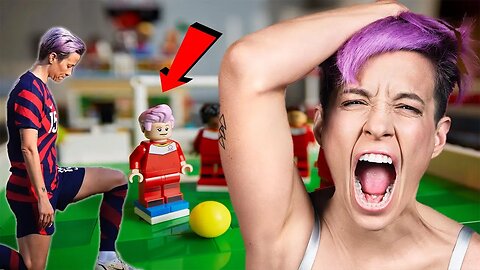 Lego gives USWNT WOKE athlete Megan Rapinoe the HONOR OF A LIFETIME for HATING America!