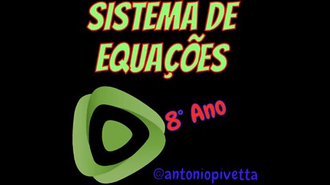 Sistema de Equações #3