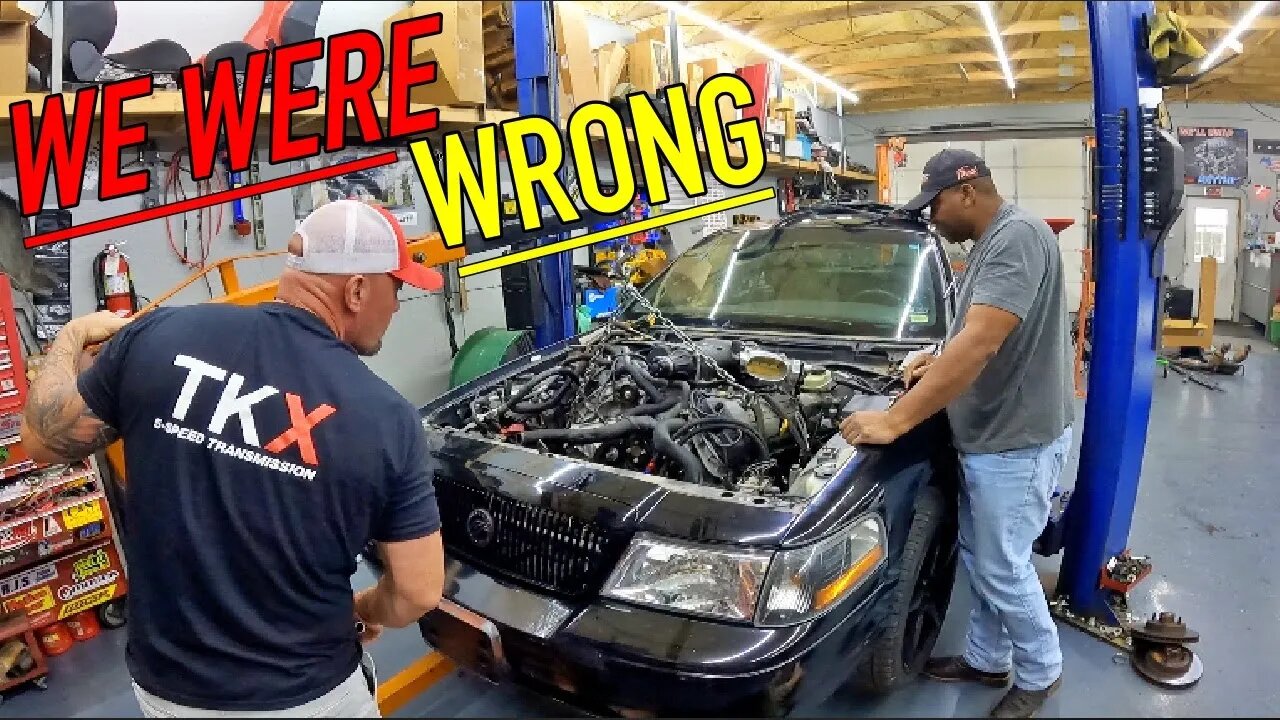 Our Mercury Marauder coyote swap is already being a pain in the ass!