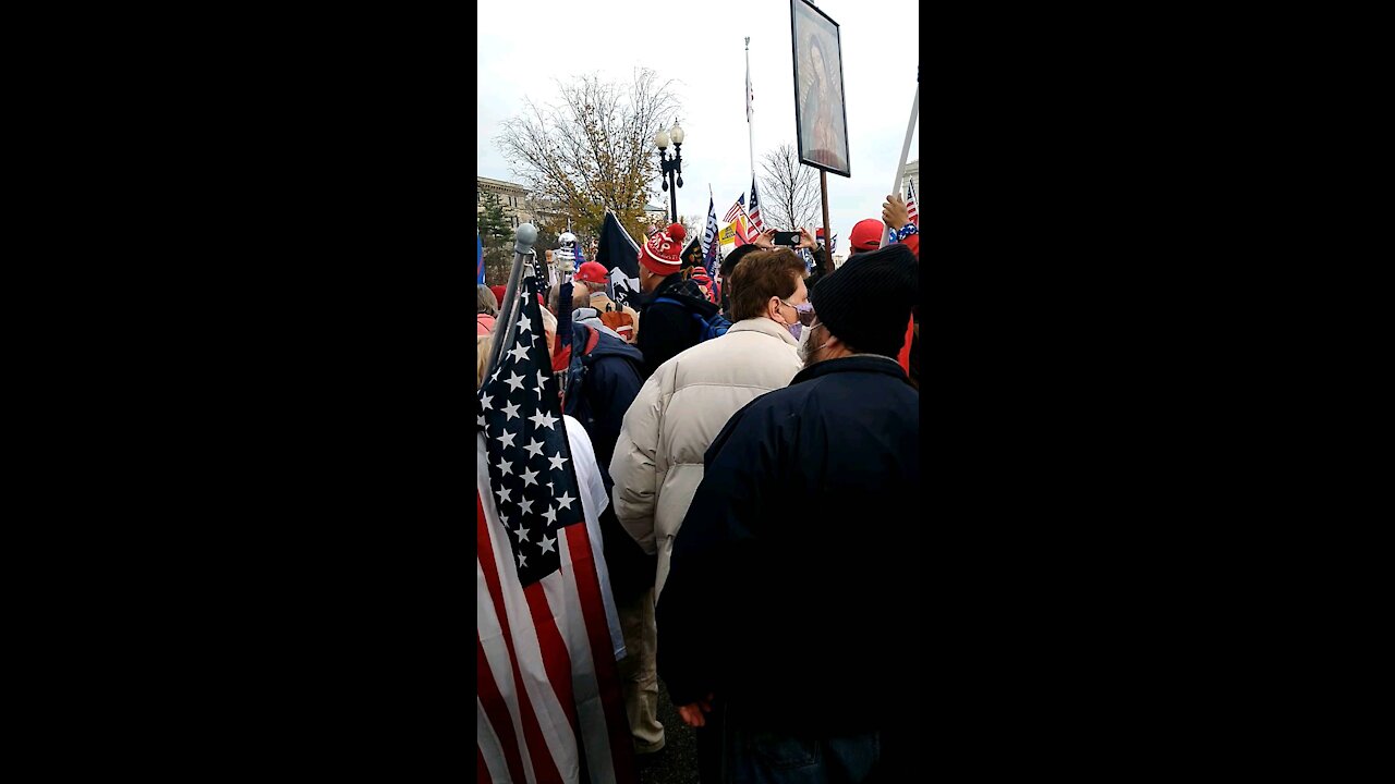 Jericho Walk at MAGA Rally 12/12/2020