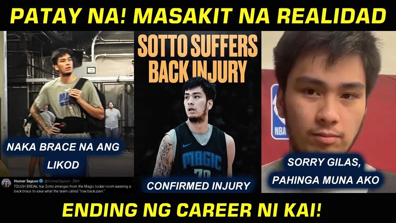 ANG TUMAPOS SA NBA DREAM NI KAI SOTTO! #kaisotto #nba