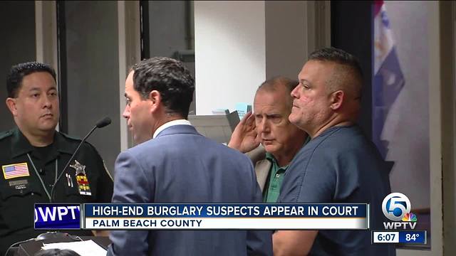 3 men charged in high-end home burglaries in Palm Beach County