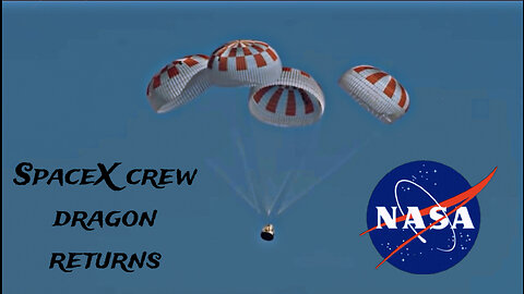 SpaceX Crew Dragon Returns from Space Station on Demo Mission-1