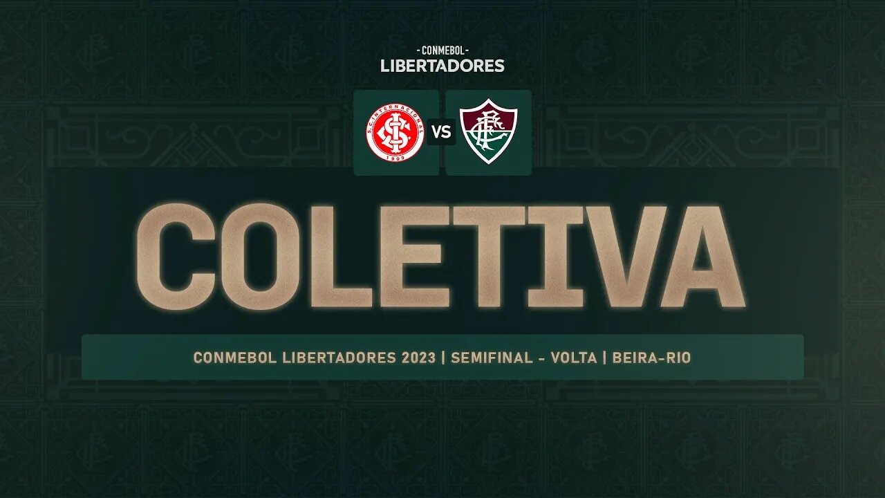 FLUTV - COLETIVA - INTERNACIONAL 1 X 2 FLUMINENSE - CONMEBOL LIBERTADORES 2023 - SIMIFINAL