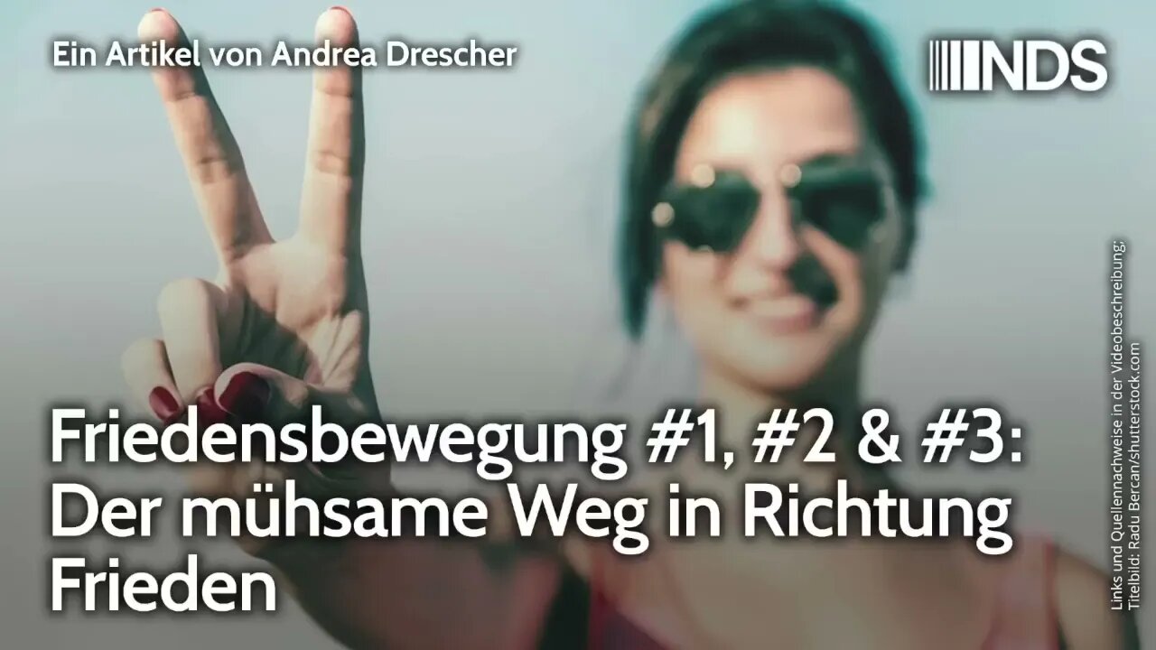 Friedensbewegung #1, #2 & #3: Der mühsame Weg in Richtung Frieden | Andrea Drescher Ingrid Pfanzelt