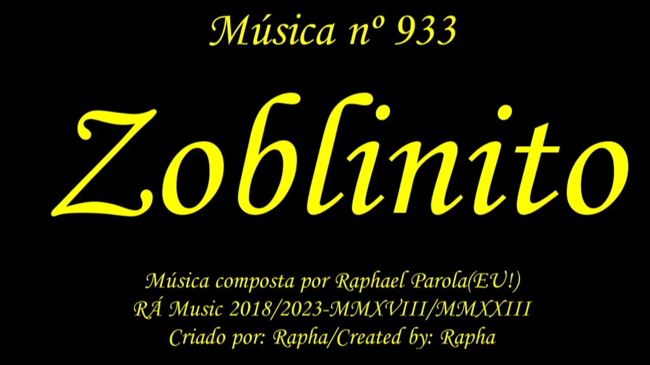 Música nº 933-Zoblinito