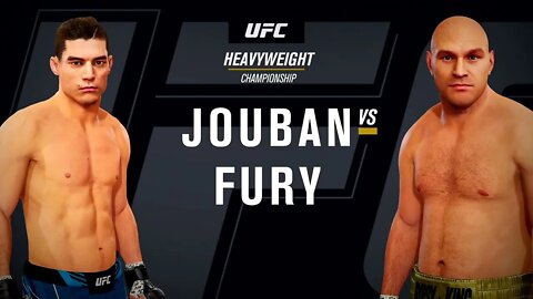 EA Sports UFC 4 Gameplay Tyson Fury vs Alan Jouban