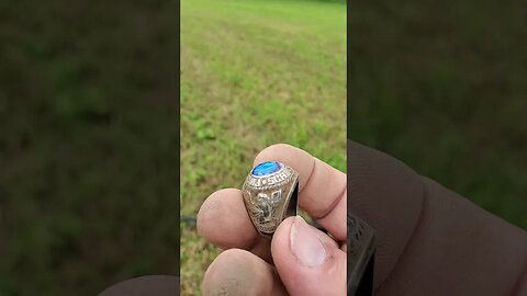 Class ring #metaldetecting #buttons #coins #trending # #relic #civilwar #battlefield #walker #silver