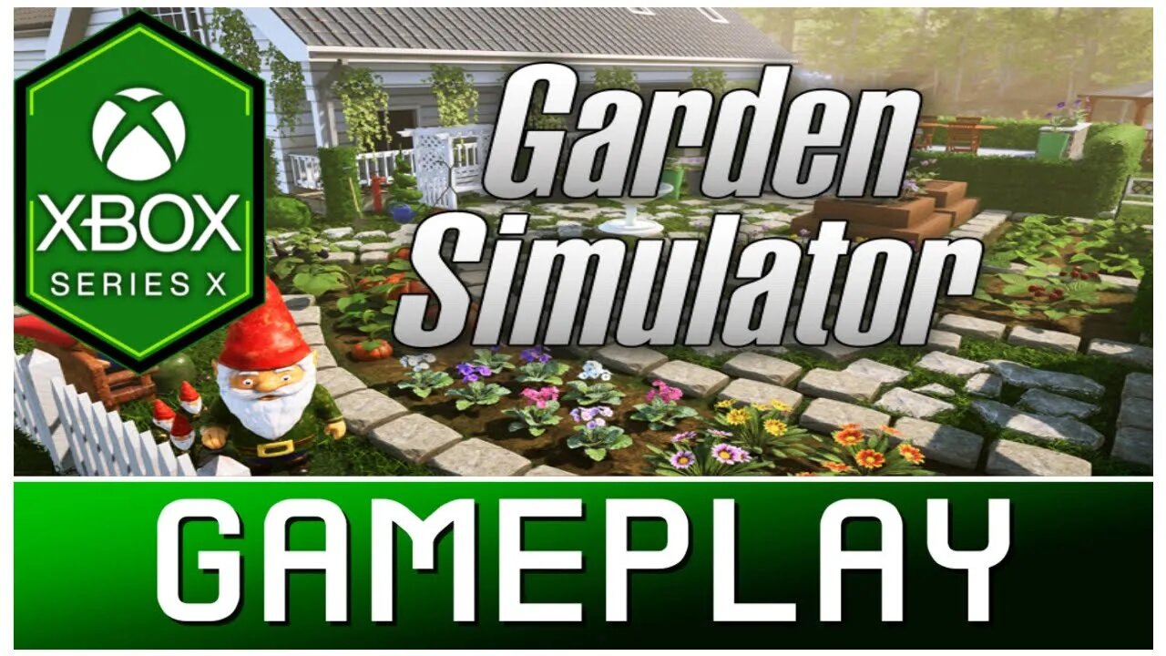 Garden Simulator | Xbox Series X Gameplay | First Look