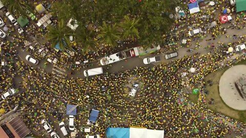 Manifestação na Prainha de Vila Velha, ES 15 de novembro