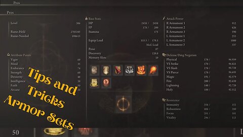 Tips and Tricks: Why Armor is important in Elden ring