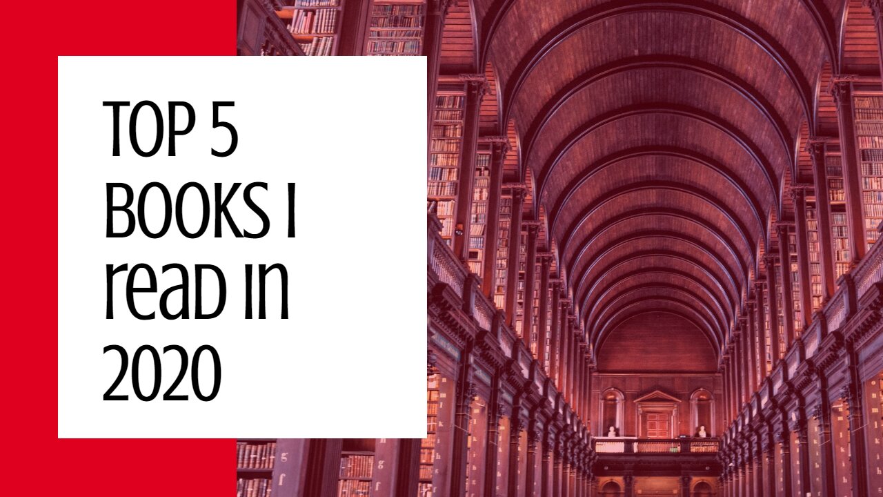 Top 5 books I read in 2020