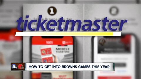 Browns give tips for new mobile ticketing process