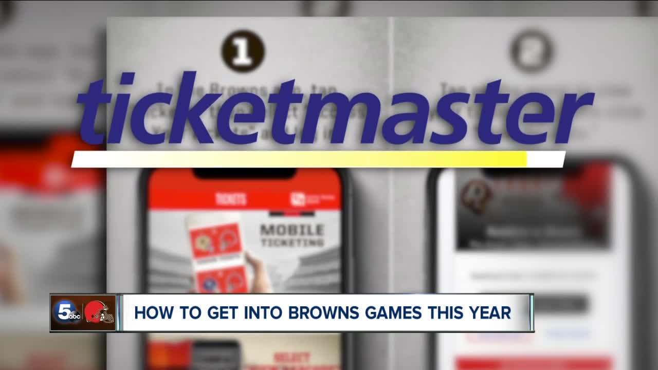 Browns give tips for new mobile ticketing process