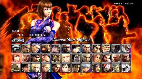 Tekken 5 Dark Resurrection PS3 Anna Ghost Battle part7