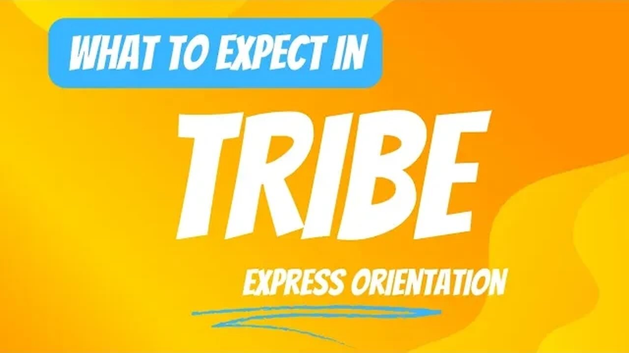 Tribe Express Orientation | What to expect when you drive for Tribe | SAP FRIENDLY