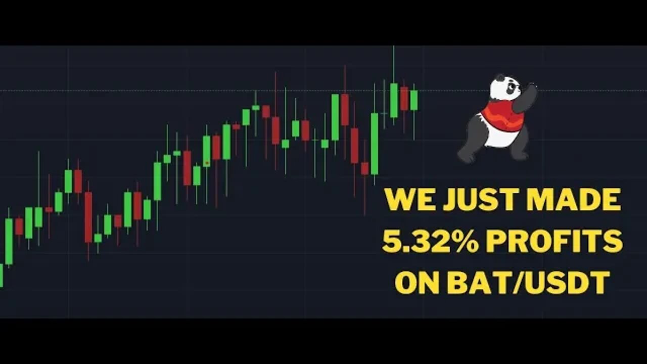 5,32% profits on BAT/USDT